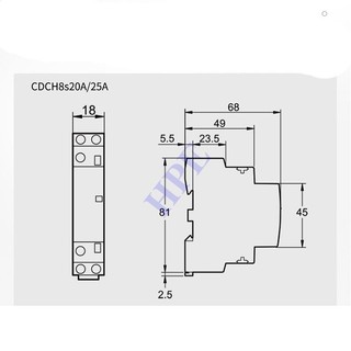 Khởi động từ Delixi 1 pha 25A