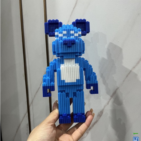 Lego Gấu Bearbrick, Đồ Chơi Lắp Ráp Mô Hình Gấu 3D Size Nhỏ và Vừa