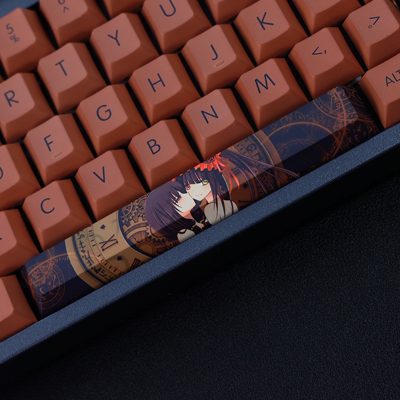 Tokisaki Kurumi Keycaps Cherry Profile DATE A LIVE Nightmare Anime PBT Dye Sub Bàn phím cơ học Keycap
