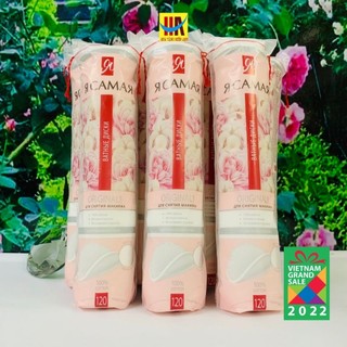 Bông tẩy trang makeup RCAMAR - NGA Bông tẩy trang đa năng, Bông tẩy trang làm sạch sâu, Bông tẩy trang giá rẻ 120 miếng,