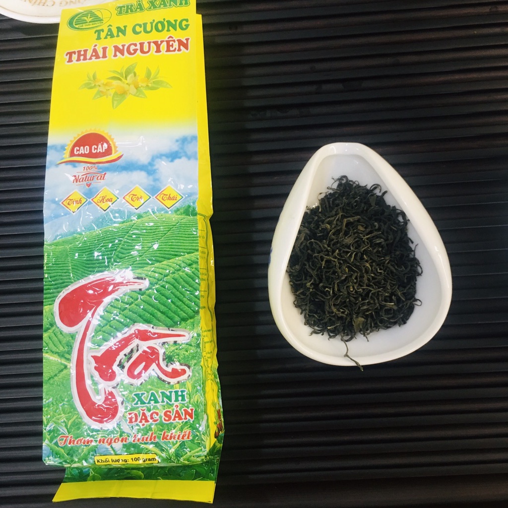 Trà Nõn Đinh Tân Cương Thái Nguyên - Trà xanh đặc sản Thái Nguyên, thơm ngon, nước xanh, hậu ngọt.