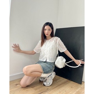 JANET STUDIO • Váy jean một túi