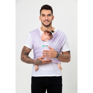 Địu vải BUBI Wrap - chống tia UV màu tím nhạt