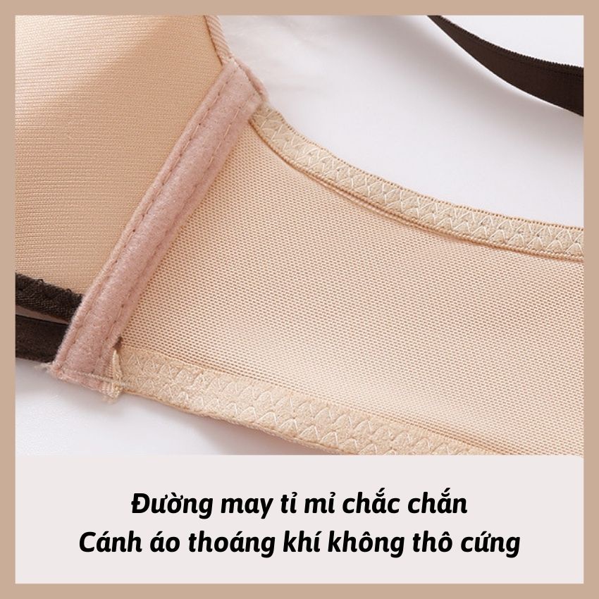 Áo ngực thun lạnh tạo khe tôn ngực gợi cảm, áo lót không gọng mềm mịn thoáng mát A789