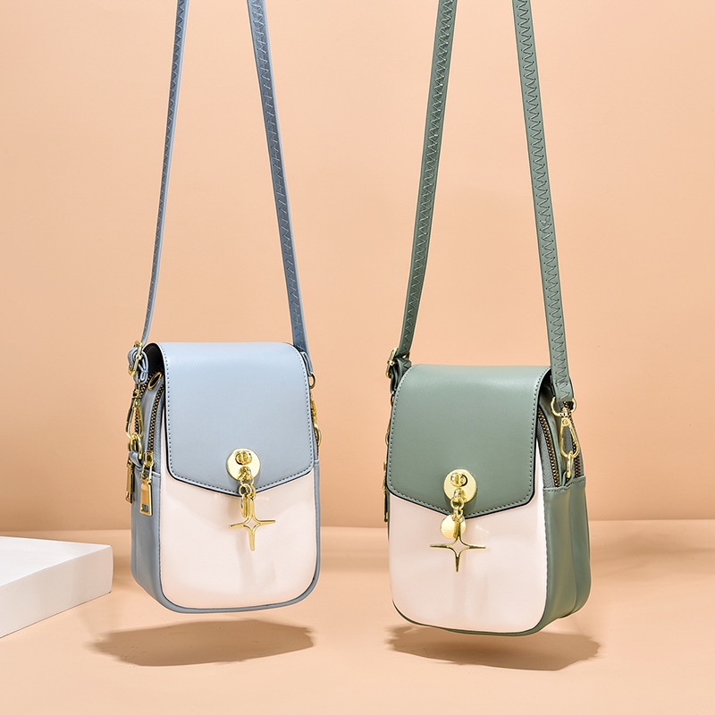 IELGY Túi Đeo Chéo mini Bằng Da Mềm Thời Trang Dành Cho Nữ