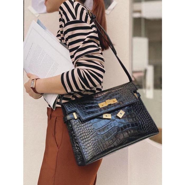 Túi Xách Họa Tiết Da Cá Sấu Phong Cách Retro Thời Trang Cho Nữ ZS777777-1030