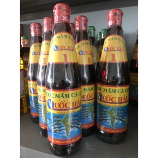 Nước mắm Cá Cơm Quốc Hải Chai 700ml(Date mới )