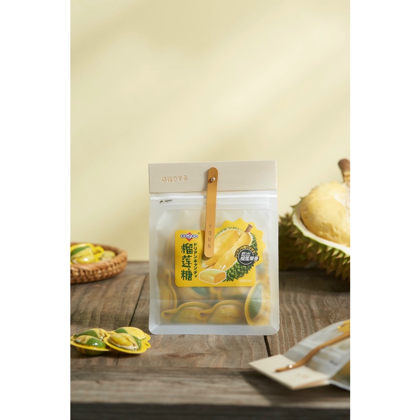 Kẹo sầu riêng Cosco gói 160gr