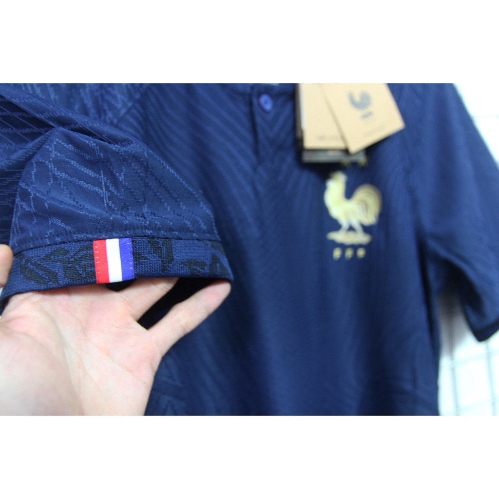 Bộ quần áo bóng đá Đt Pháp mùa WC 22/23 - Bản Player hàng Thái - Pháp Xanh sân nhà