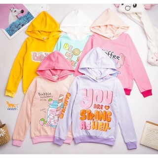 Áo hoodies bé gái hm size 20-45kg