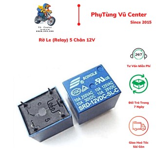 Rờ Le (Relay) 5 Chân 12V