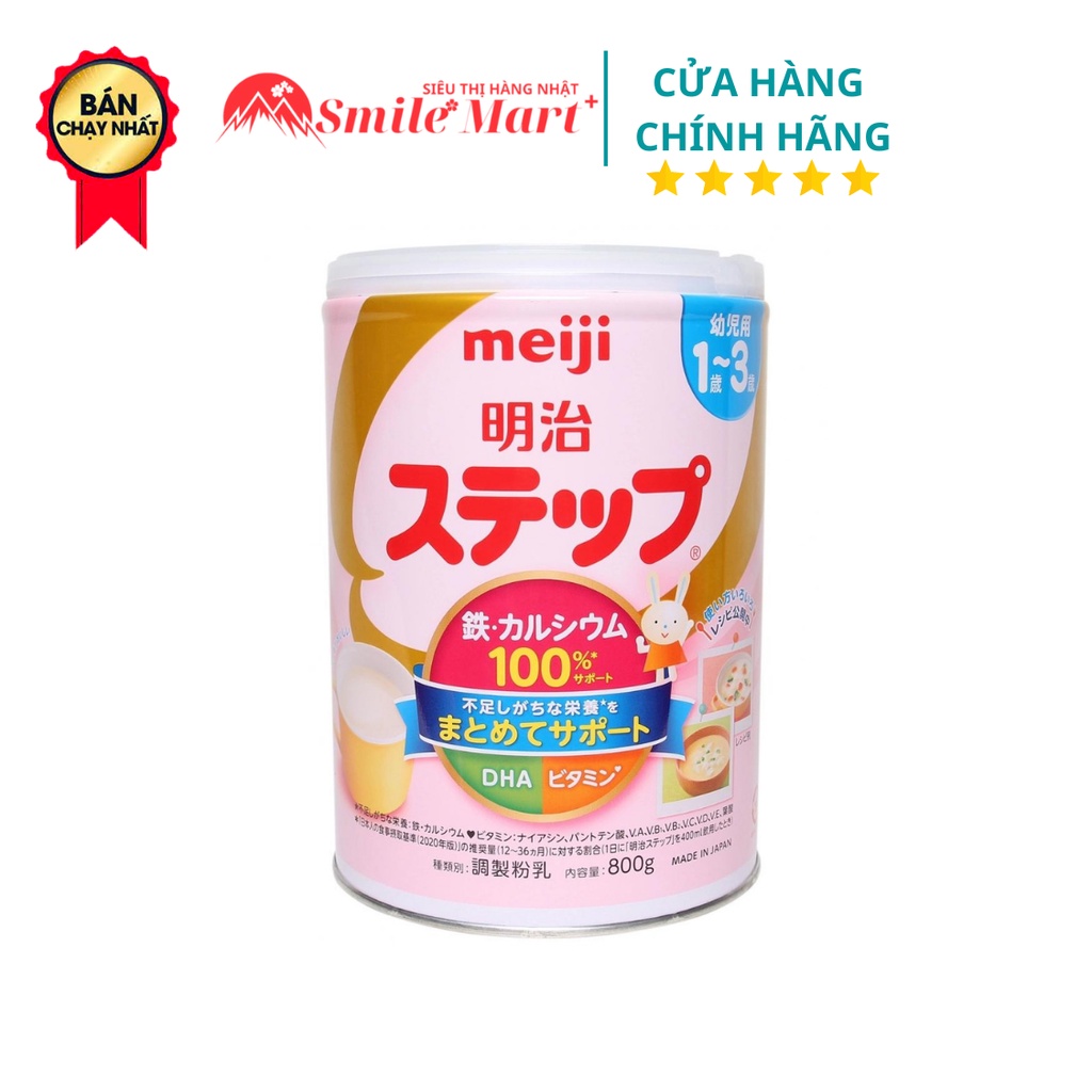 Sữa bột Meiji số 1-3 800g nội địa Nhật