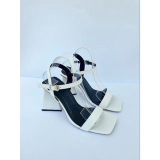 💥 sandal cao gót 7 phân mũi vuông