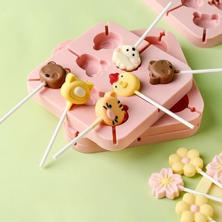 Khuôn làm kẹo mút silicone khuôn cakepop