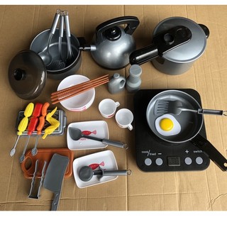 Bộ đồ chơi nấu ăn 36 món bằng nhựa cho bé