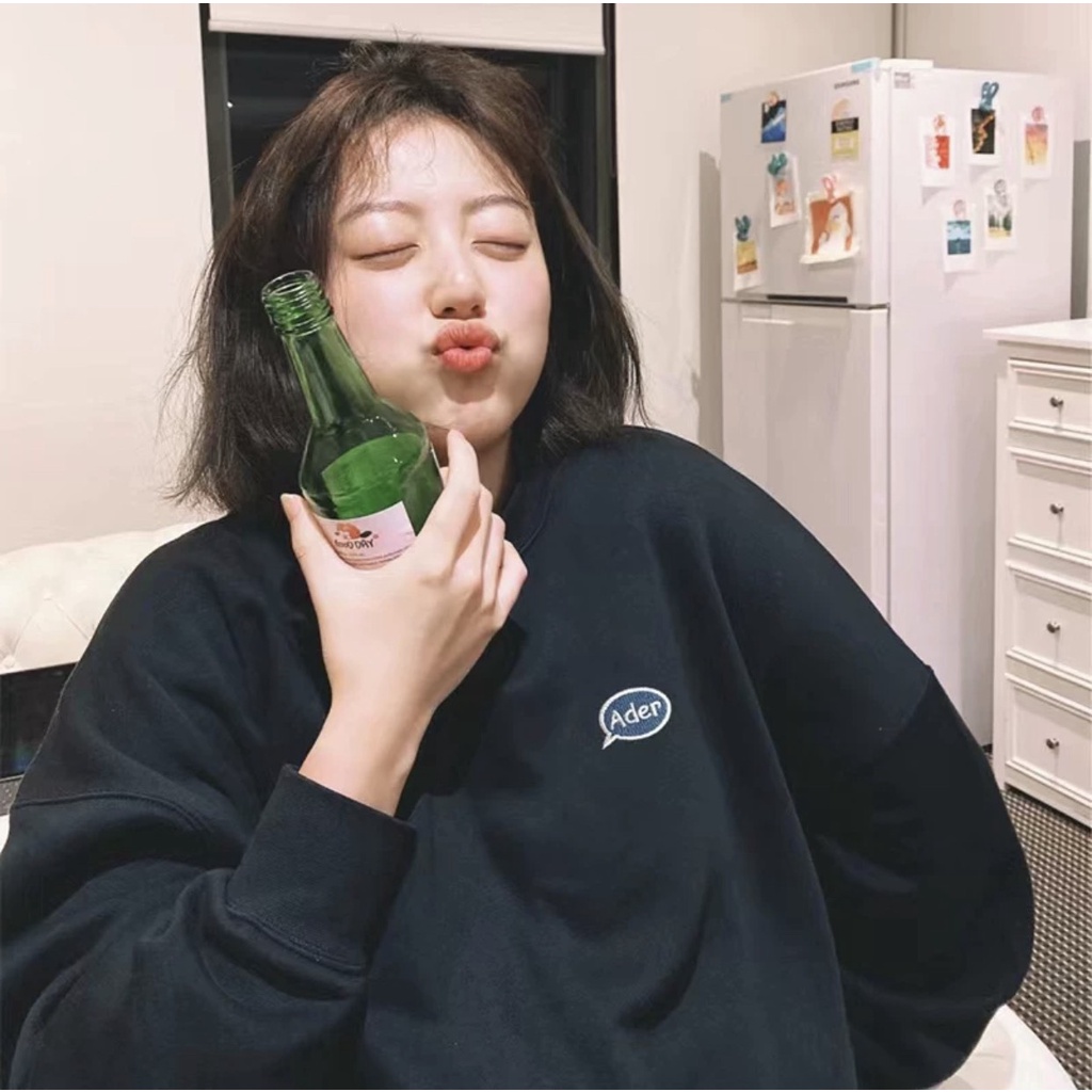 Áo Sweater Aden nỉ da cá [FREESHIP] Áo nỉ da cá cổ tròn in hoạt hình cực xinh năng động thể thao dài tay mặc đi chơi học