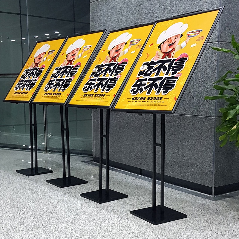 Kệ menu kệ standee chữ H - Bảng chỉ dẫn điều chỉnh treo Poster