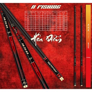 Cần câu cá , cần câu đài , cần câu săn hàng carbon cao cấp- HỎA DIỄM Nfishing