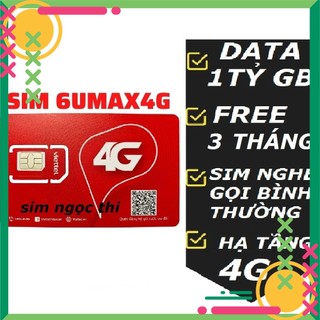 SIM VIETTEL 4G 6UMAX4G/ UMAX50N FREE 6 THÁNG/ V120N FREE DATA +GỌI SIM VIETTEL 4G 3ST60N TẶNG 180GB / 3 THÁNG