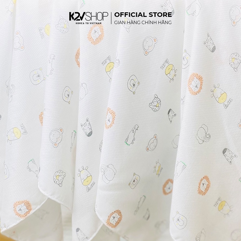 Set 5 Khăn Sữa Sợi Tre Bambo Cotton Kháng Khuẩn Cao Cấp Không Huỳnh Quang Hàn Quốc BnM 35x35cm - K2V Shop