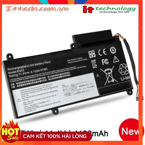 🎁 PIN ZIN 🎁 Pin Laptop LENOVO E450  - 6 CELL - ThinkPad E450 E450C E455 E460 E460C 45N1752