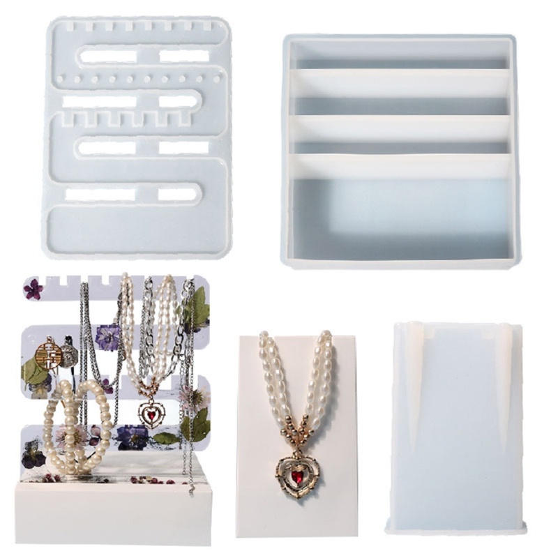 Khuôn Silicon Làm Giá Đỡ Trưng Bày Trang Sức