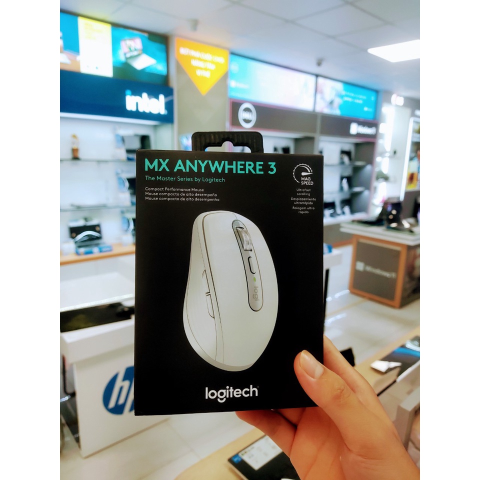 Chuột không dây Logitech MX Anywhere 3/3S/For Mac - Hàng chính hãng - Bảo hành 12 tháng