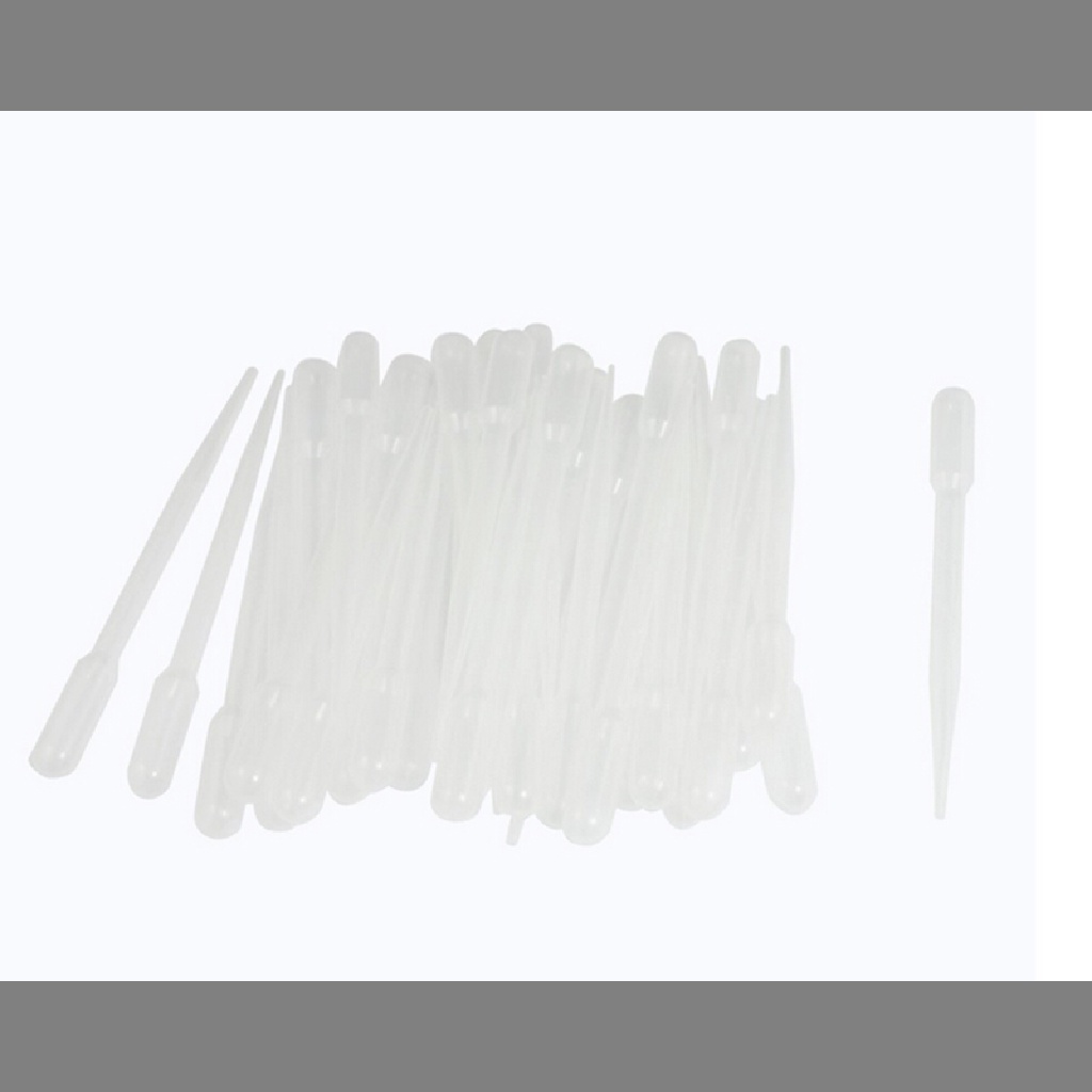 Bộ 100 Ống Nhỏ Giọt Bằng Nhựa 3ML Chuyên Dụng