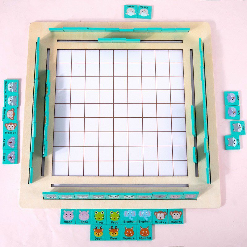 Bộ Đồ Chơi Xếp Hình Pika Luyện Tư Duy Cho Bé Chất Liệu Gỗ An Toàn Và Bền Đẹp