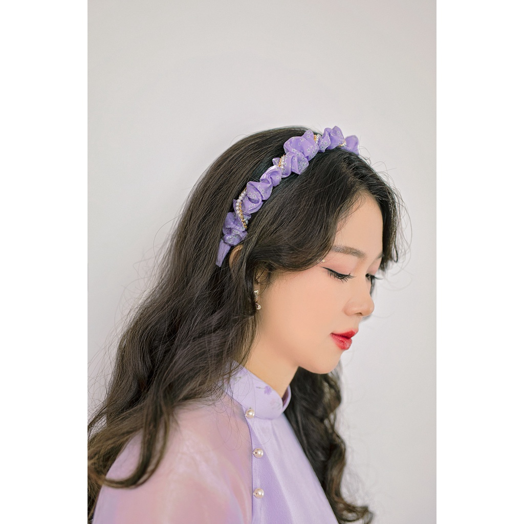 Sumire Store Áo dài Bách Hoa Xuân Tết 2023 - Tím cát đằng