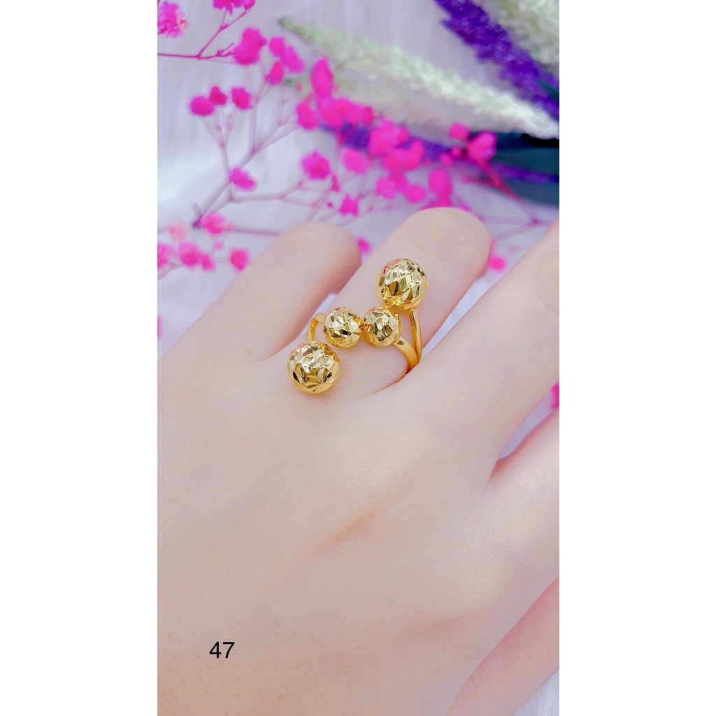 Nhẫn nữ 4 châu bền màu Orin N830