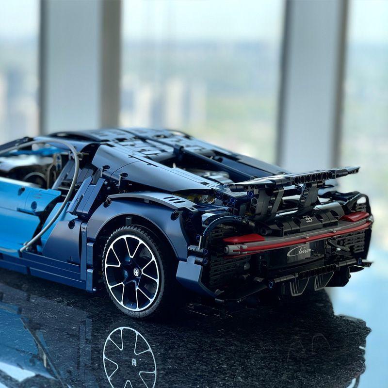 Urchin Toys**Đồ Chơi Lắp Ráp Tương Thích Mô Hình Siêu Xe Lamborghini V12 Mô Hình Siêu Xe Thể Thao Bugatti Đồ Chơi