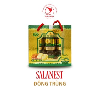 [ Toàn quốc ] Yến chưng đông trùng Salanest 20% tố yến x 6 hủ / hộp - sức khỏe vàng cho mọi nhà