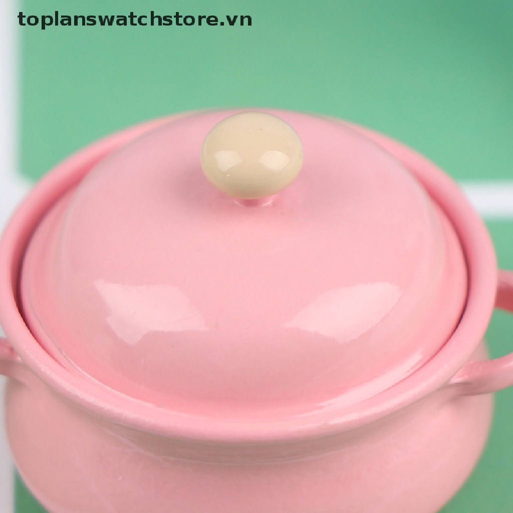 1 Nồi Nấu Súp Đồ Chơi Búp Bê Cỡ 1 / 12