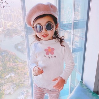 Áo len tăm mỏng thu đông cho bé gái