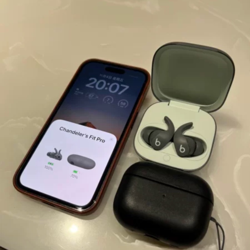 Etronik Fit Pro Tai nghe không dây đích thực Chống ồn Tai nghe trong tai Âm trầm nặng Tai nghe Bluetooth thể thao có độ trễ thấp có cửa sổ bật lên
