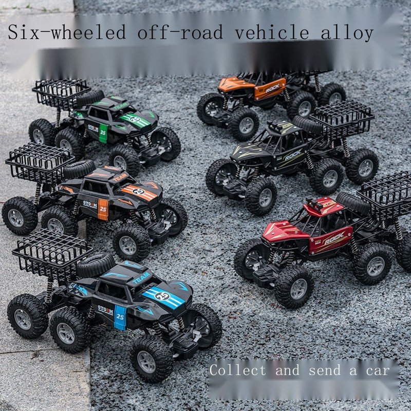Xe Hơi Đồ Chơi Điều Khiển Từ Xa Bốn Bánh Công Suất Cao Chống Rơi Vỡ Bằng Hợp Kim Có Thể Sạc Lại