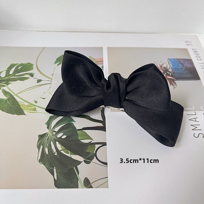 1 Kẹp Tóc Hình Nơ / Tai Mèo / Vịt Dễ Thương Cho Bé Gái