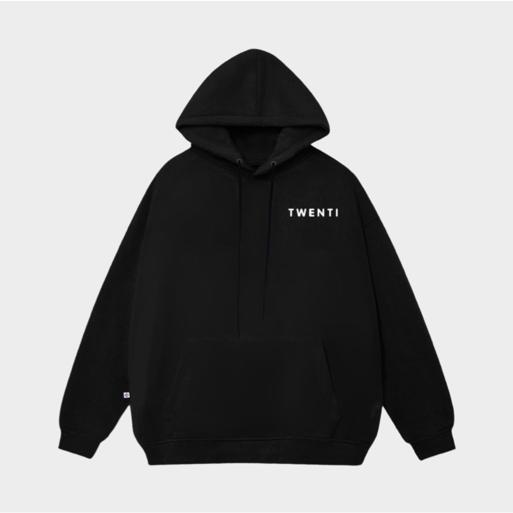 Áo hoodie TWENTI nỉ basic