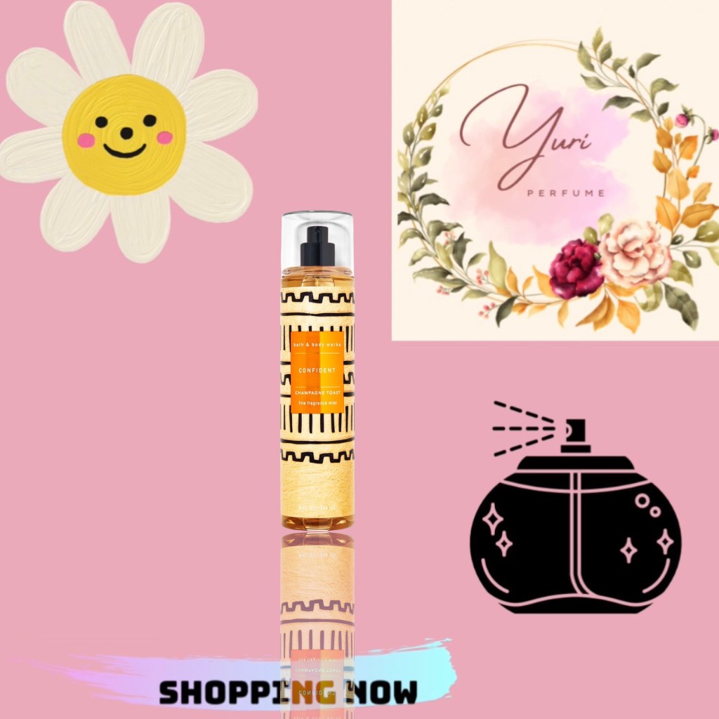 Xịt thơm toàn thân 𝑩𝒂𝒕𝒉 & 𝑩𝒐𝒅𝒚 𝑾𝒐𝒓𝒌𝒔 𝑪𝑶𝑵𝑭𝑰𝑫𝑬𝑵𝑻 𝑪𝒉𝒂𝒎𝒑𝒂𝒈𝒆 𝒕𝒐𝒂𝒔𝒕