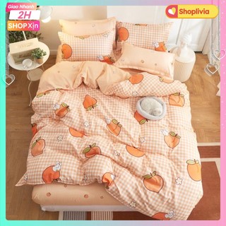 Ga trải giường Đào Cam,đủ kích thước 1m,1m2,1m4,1m5,1m6,1m8