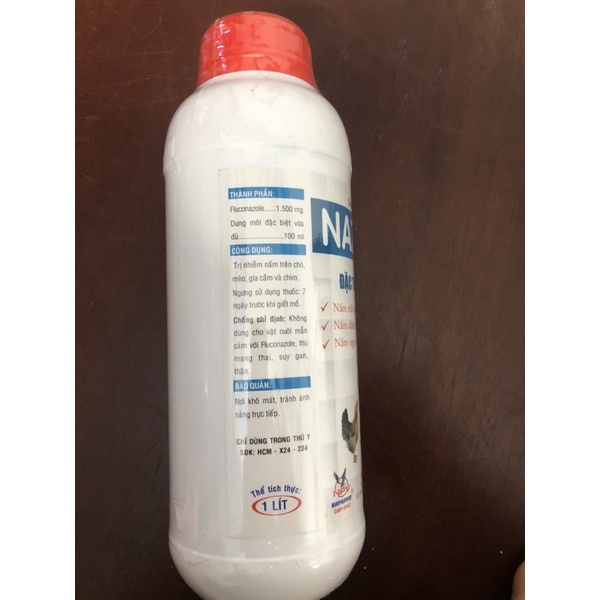 Chai 1 lit nấm uống nazol