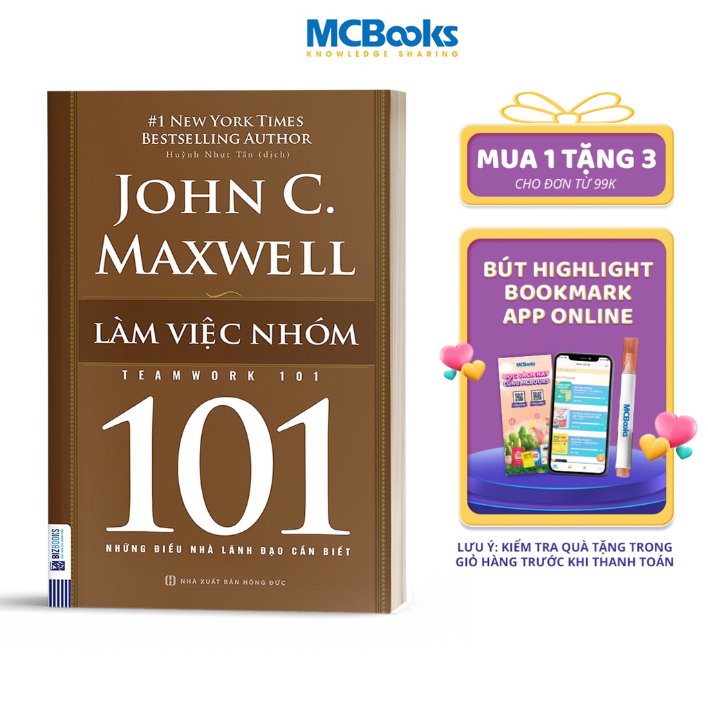 Sách - 101 những điều nhà lãnh đạo cần biết - Làm việc nhóm - BIZBooks