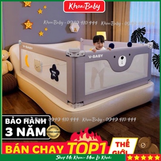 Thanh Chắn Giường V-Baby Khủng Long Plus Mẫu Mới 2022  1 THANH CHẮN 1 MẶT