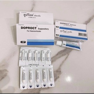 Kem bôi trĩ doproct thái lan và viên đặt trĩ doproct thái lan