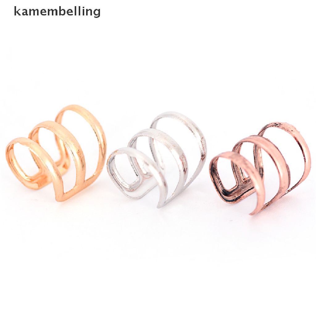 Kamembelling Set 2 Vòng Kẹp Tóc Tết Bím Điều Chỉnh Được Tiện Dụng