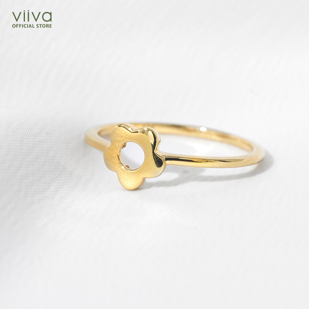 Nhẫn Bạc 925 Bông Hoa Flower Bloom Ring