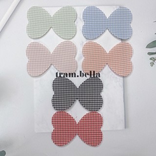 set 2 miếng dán tóc cố định caro hàn quốc