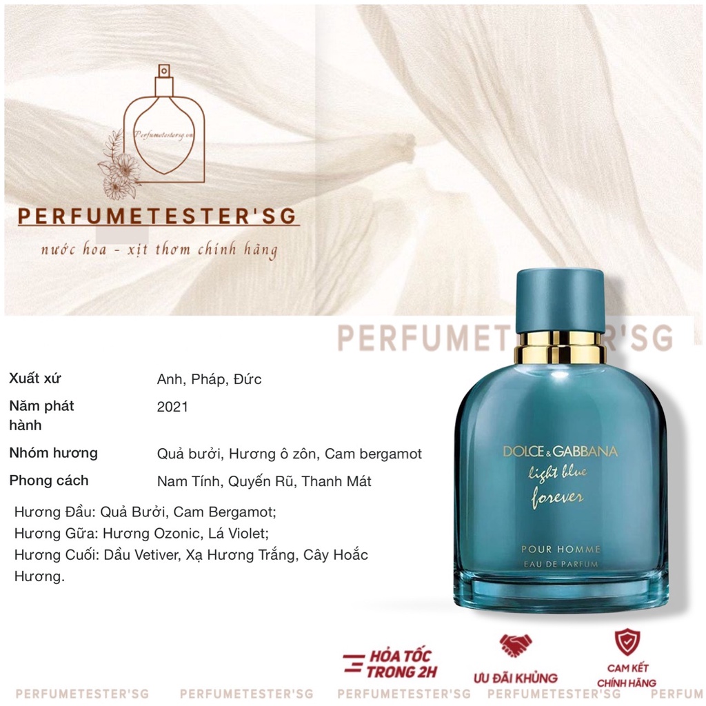 Nước hoa Dolce & Gabbana Light Blue Forever Pour Homme -𝒑𝒆𝒓𝒇𝒖𝒎𝒆𝒕𝒆𝒔𝒕𝒆𝒓