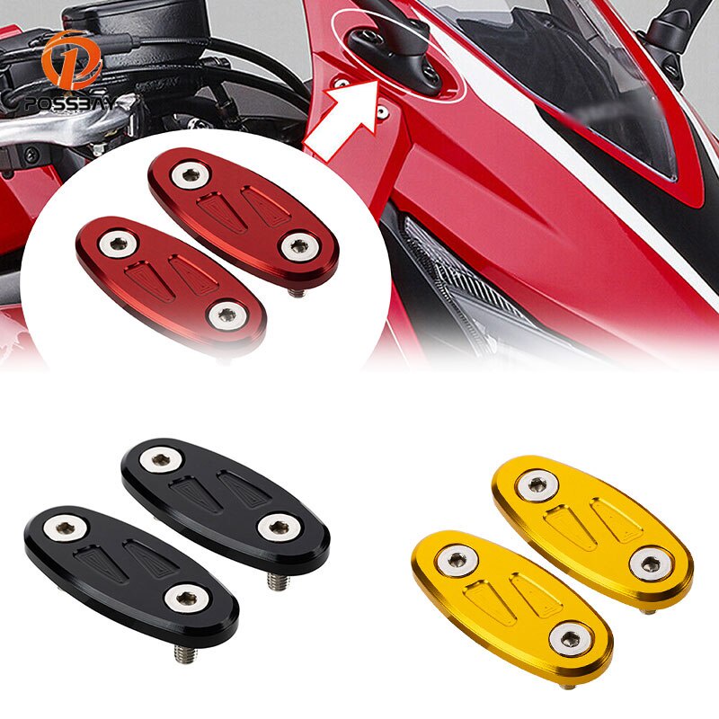 Gương Chiếu Hậu Bằng Nhôm Cao Cấp Cho Xe Mô Tô Honda CBR650R CBR650F CBR500R CBR300R CBR250R 2013-2021